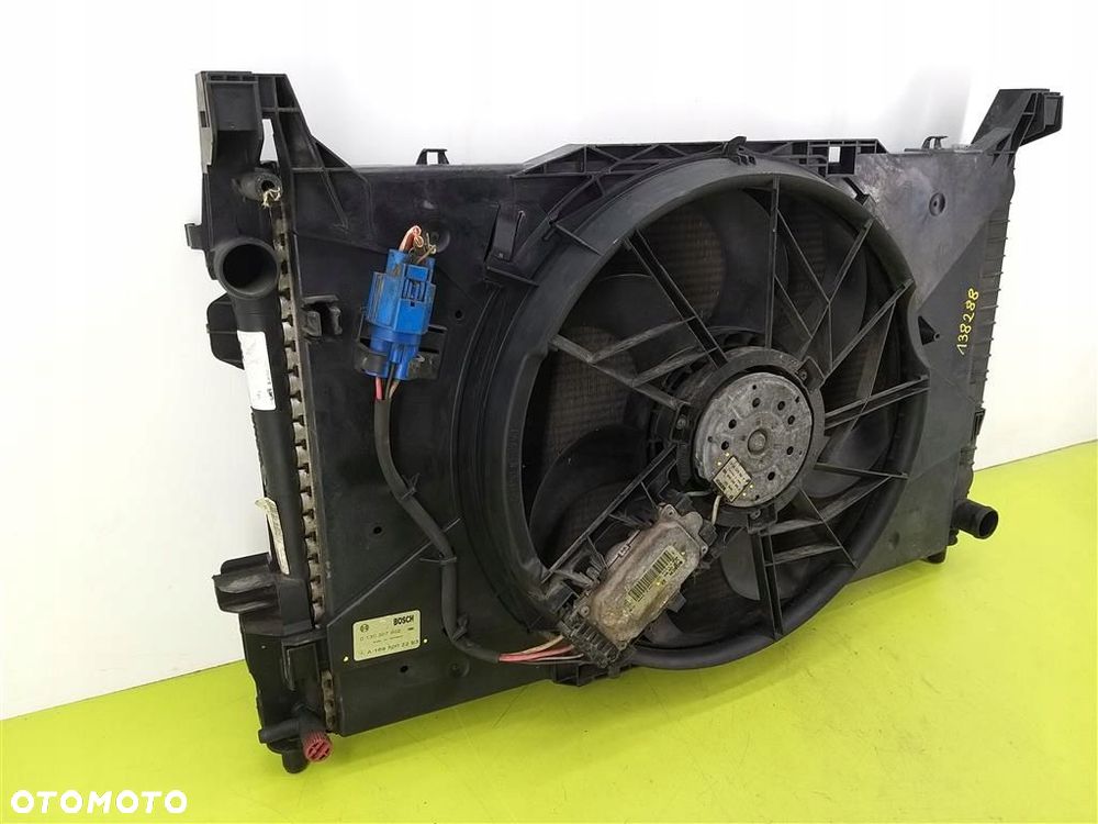 Chłodnica z wentylatorem Mercedes A-klasa W169 2.0D 81KM 04-2012 1695002293 - 11