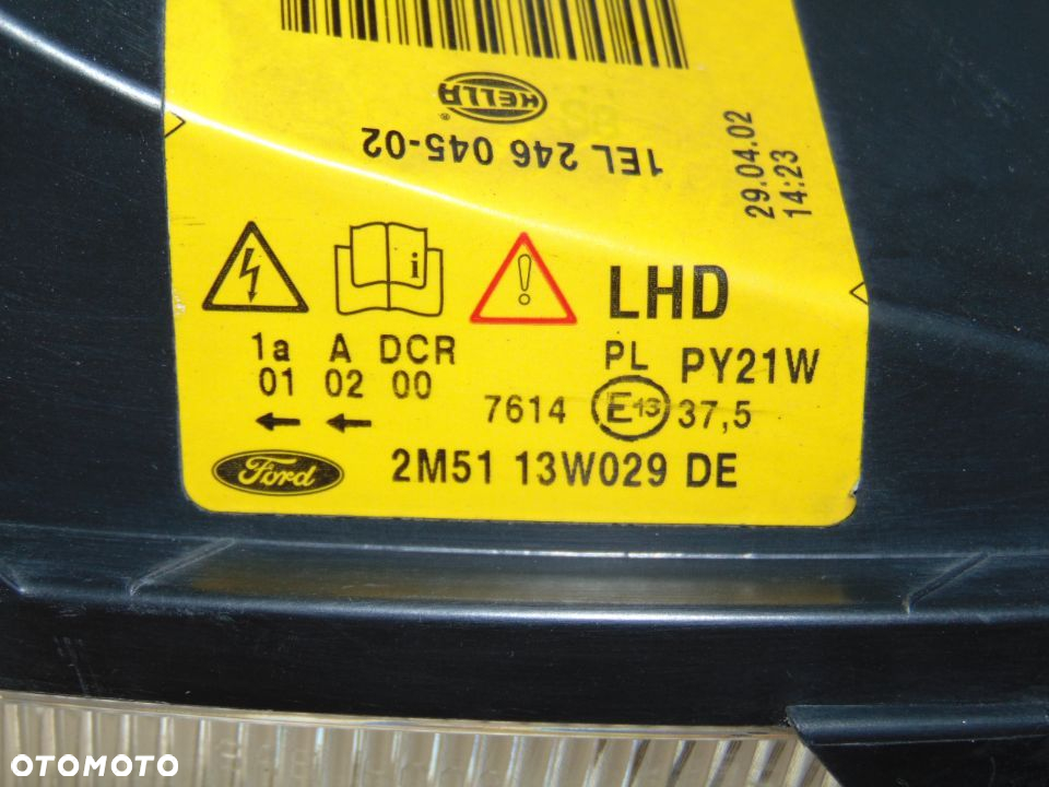 Xenon oryginał lampa przednia przód lewa prawa ksenon Ford Focus 1 I FL lift 01-05r EUROPA - 6