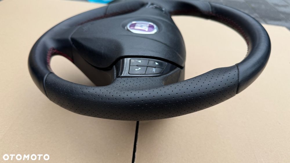 Kierownica Fiat Bravo skóra 2007-2014 Multi multifunkcja airbag - 10