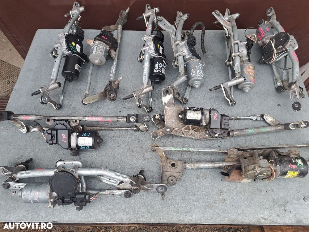 Motoraș Ansamblu ștergătoare parbriz Fiat Alfa Romeo Lancia - 7