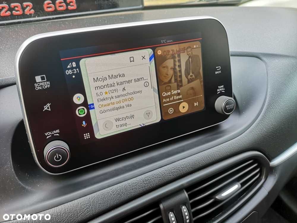 Tipo CARPLAY AndroidAuto na fabrycznym ekranie Fiat Uconnect tablet 7" - 6