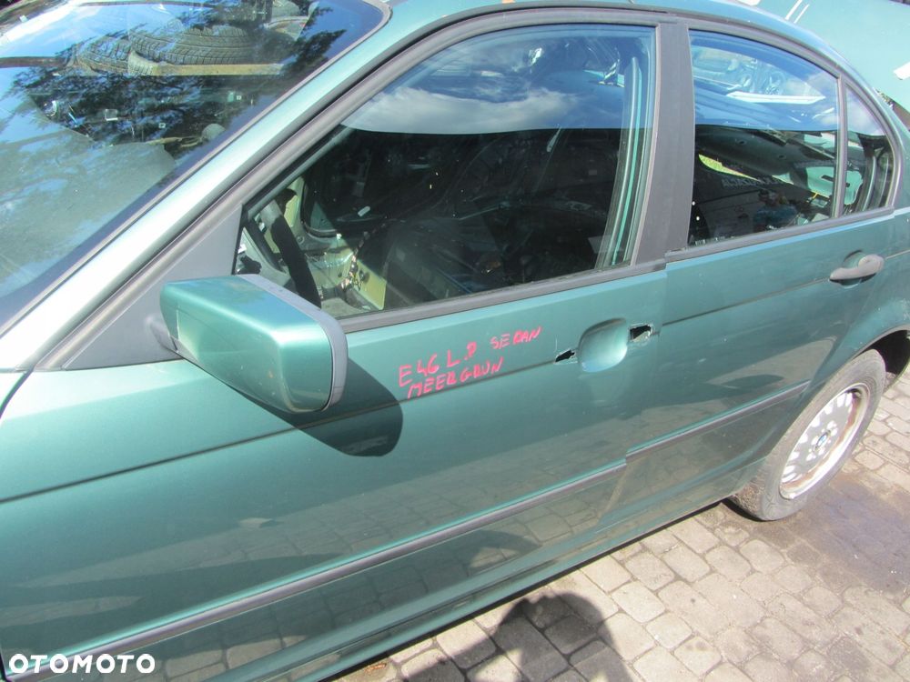drzwi lewe przód bmw e46 sedan kombi meergrun - 3