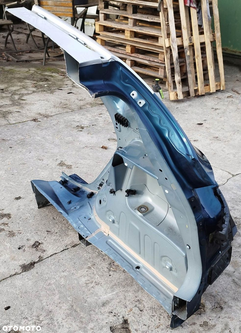 BIXVX ćwiartka błotnik poszycie prawy tył tylny próg RENAULT CAPTUR 1 LIFT - 5