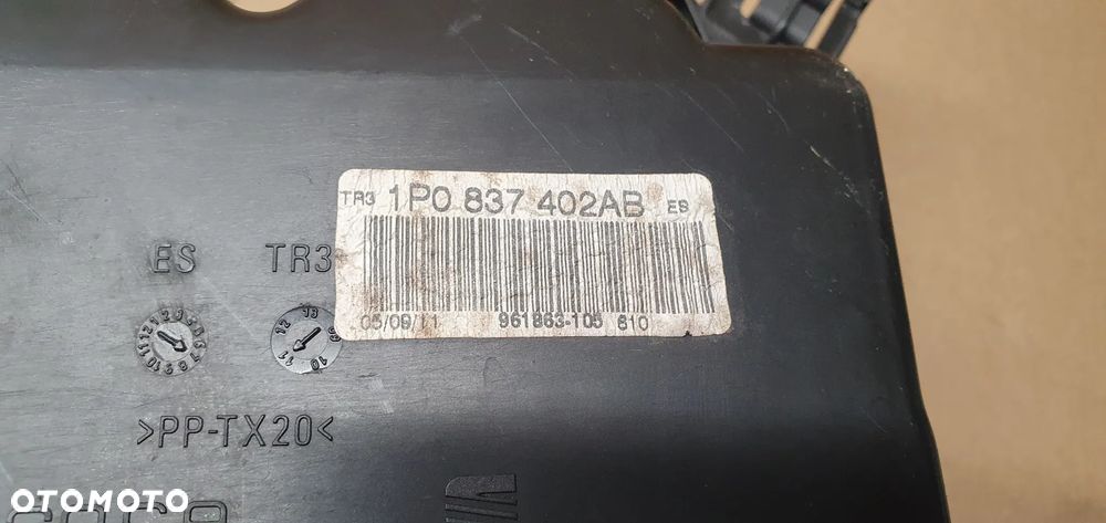 Mechanizm podnośnik szyby prawy przód przedni prawy Seat Leon II 1P0837402AB - 9