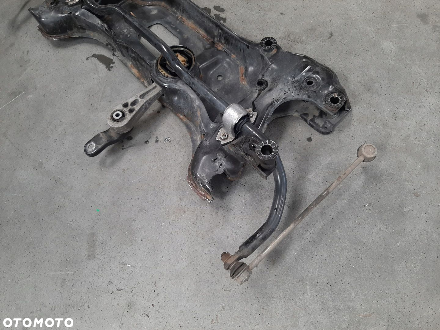 VW CADDY III LIFT DRUGI 2015-20 KOŁYSKA RAMA BELKA ZAWIESZENIA 1K0199315B - 3