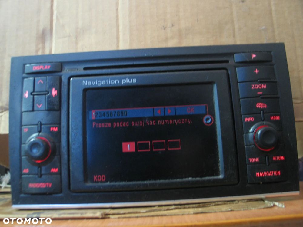 radio radioodtwarzacz nawigacja navi plus audi A4 B6 8E0035192B - 5