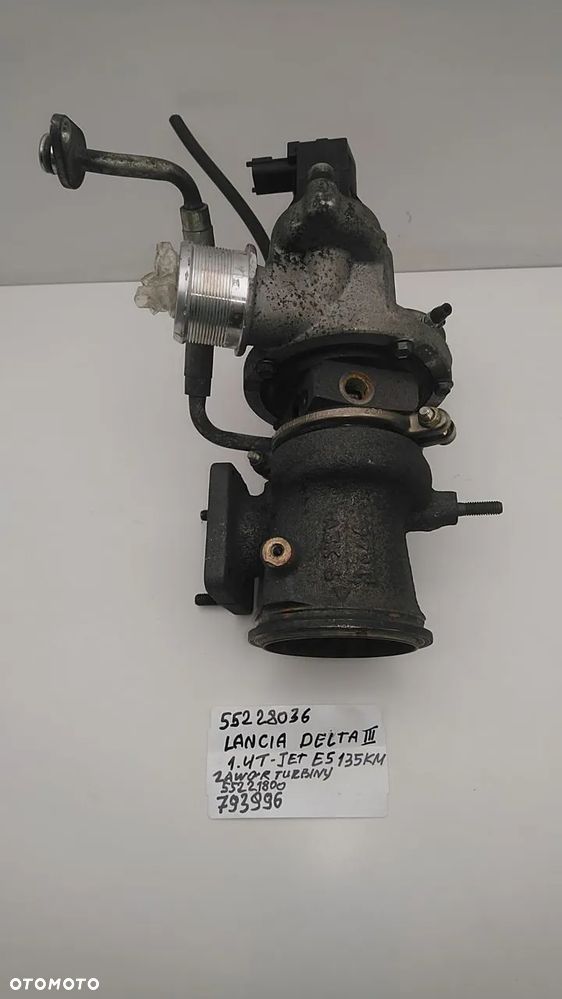TURBINA 1.4 T-JET 135KM 140KM E5 DELTA II 55228036 793996 - 5