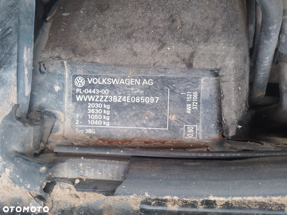 VOLKSWAGEN PASSAT B5 1.9TDI AWX LIFT 00 - 05   DMUCHAWA WENTYLATOR NAWIEWU - 20