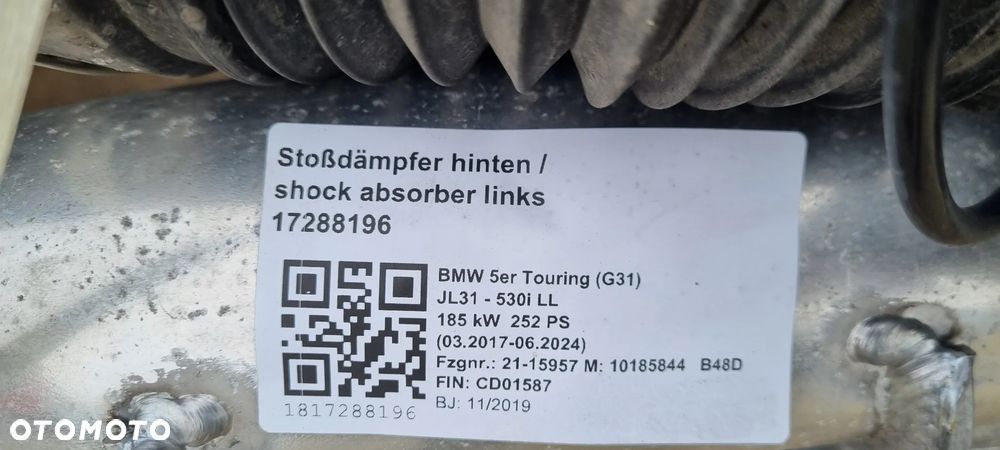 BMW 5 G31 2017- Tarcze hamulcowe tylne M-PAKIET XDRIVE - 14