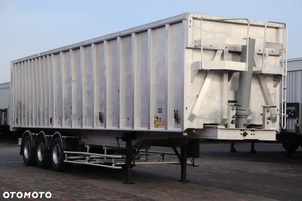 General Trailers TRAILERS / BENALU / WYWROTKA - 55 M3 / CAŁA ALUMINIOWA / 2000R - 8