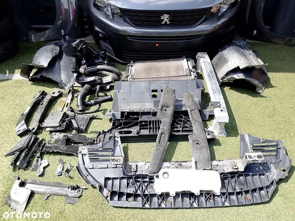 PEUGEOT PARTNER IV KOMPLETNY PRZÓD ZDERZAK LAMPA MASKA BŁOTNIK - 2