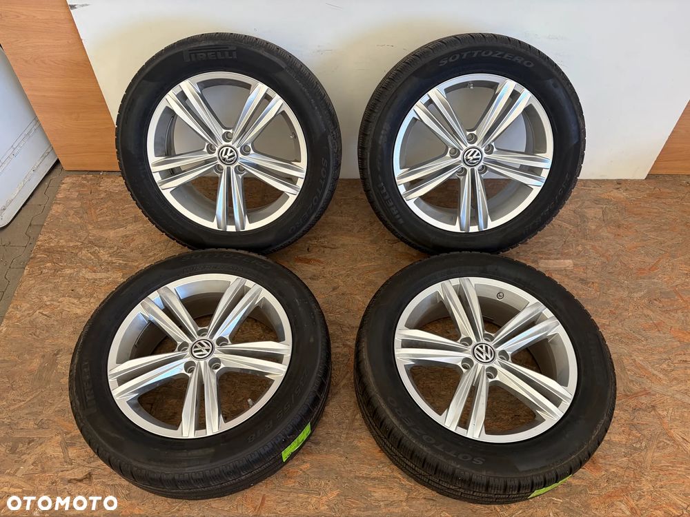 Felgi aluminiowe opony zimowe VW TIGUAN II 15- 235/55R18 5x112 7Jx18 ET43 - 1