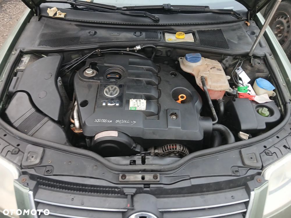 VW PASSAT B5 FL 1.9 TDI SILNIK AVB SKRZYNIA EPV silnik skrzynia napęd sanki belka wahacz wahacze  zacisk zaciski zwrotnica piasta - 4