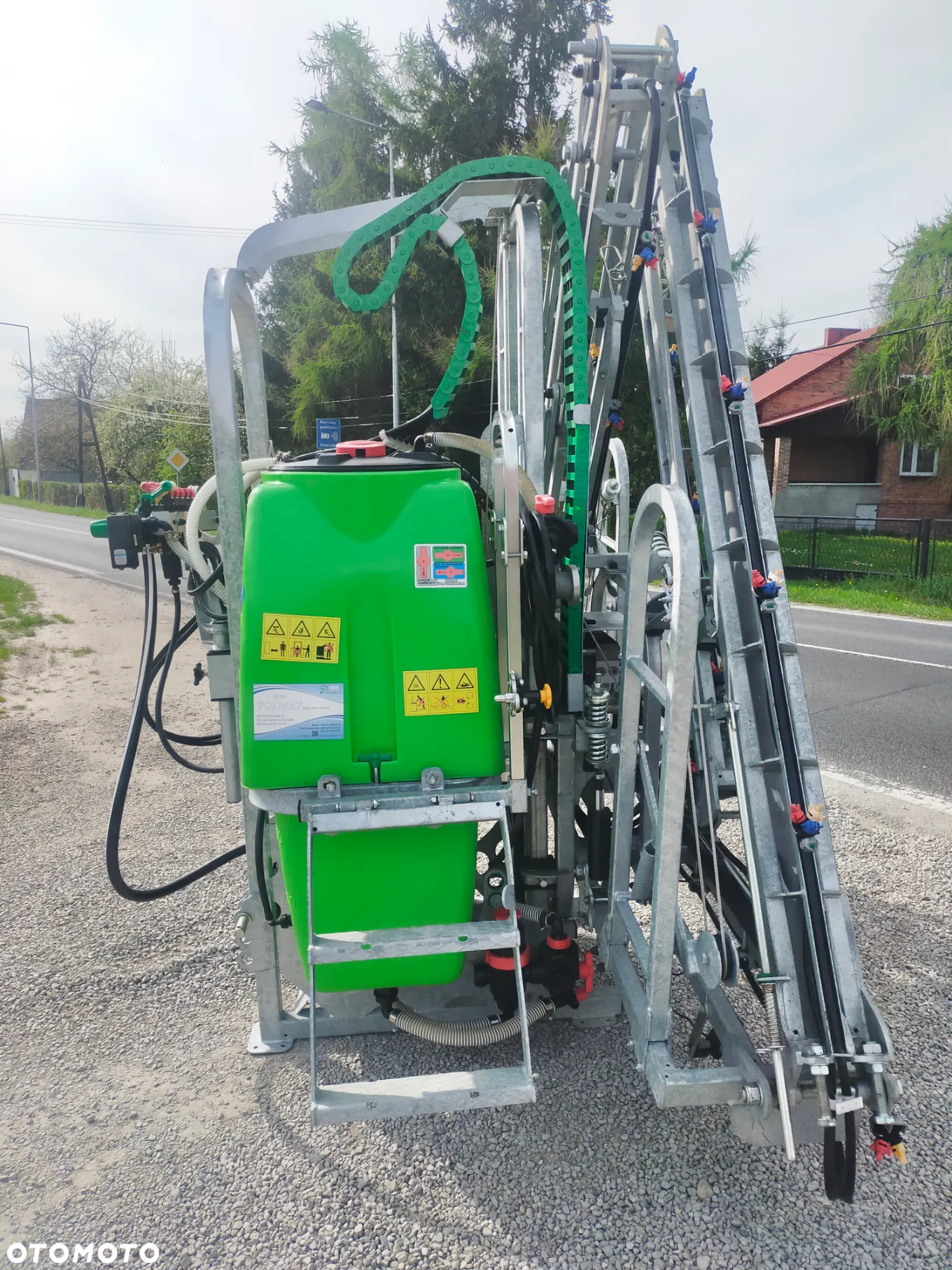 XSARA TOLMET opryskiwacz zawieszany hydraulicznie rozkładany 600l 15m - 5
