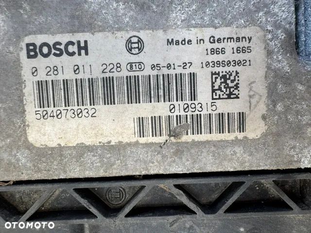 Sterownik silnika komputer Iveco Daily 504073032 0281011288 - 2