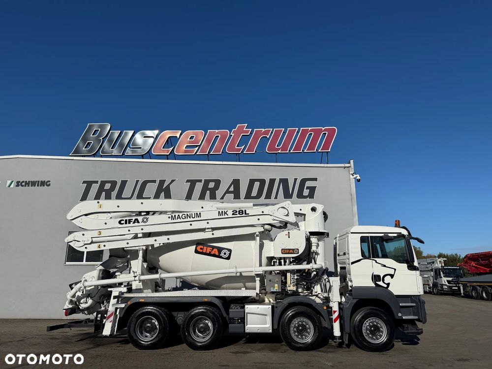 MAN TGS 41.440 CIFA MK 28L / Gruszka 9 m3