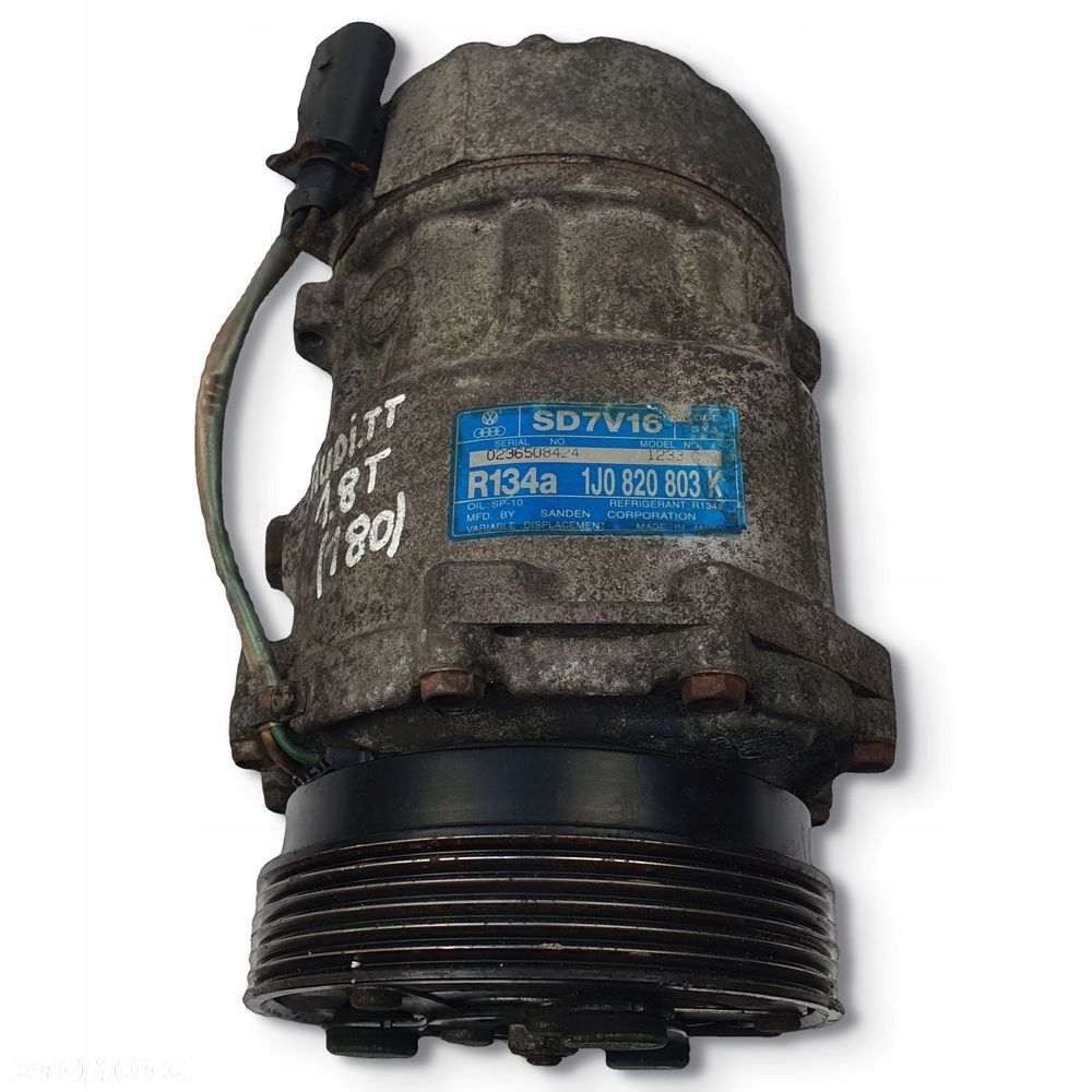 SPRĘŻARKA KLIMATYZACJI Audi TT Skoda Octavia I 1.8 T 1J0820803K - 5