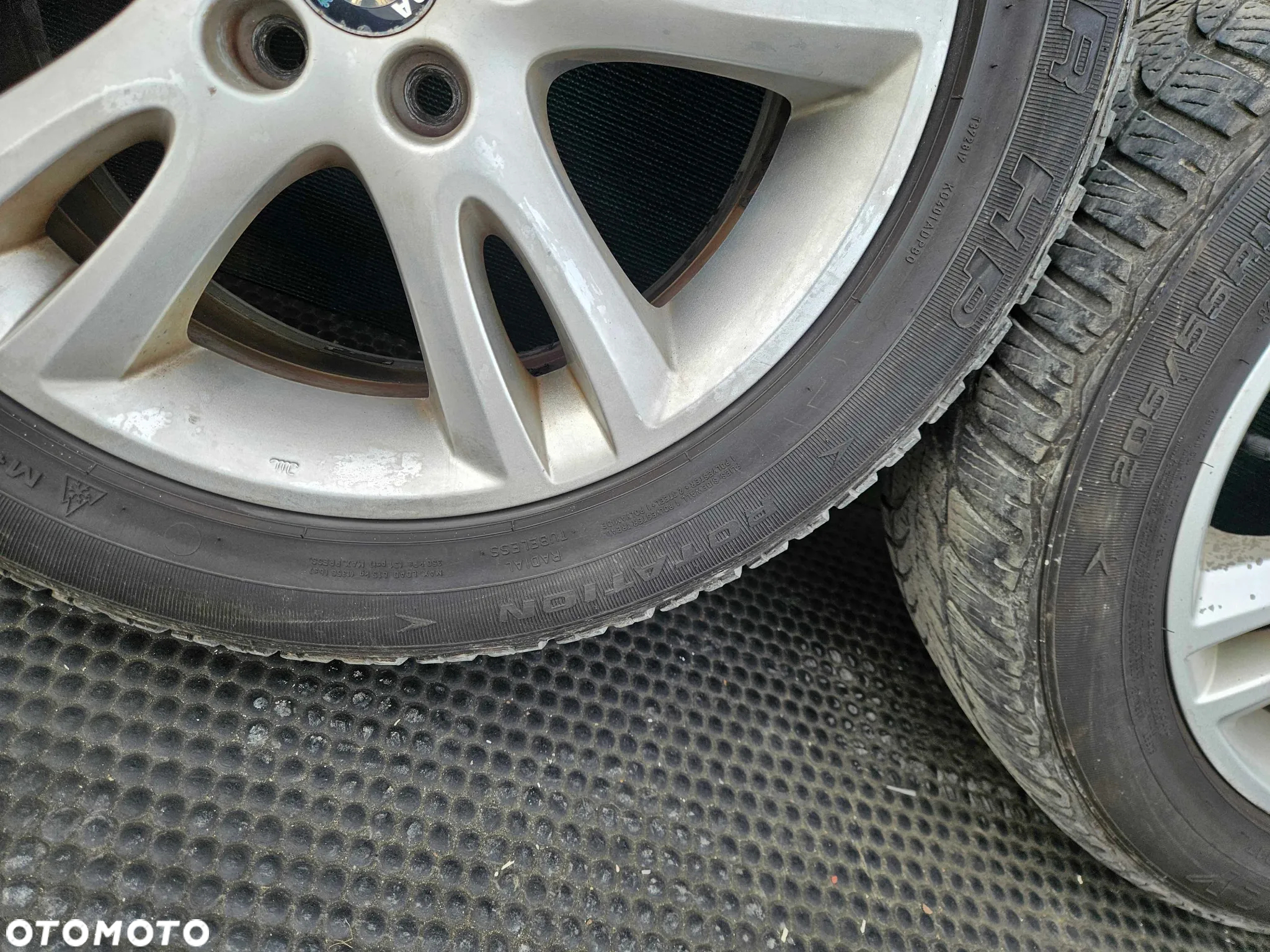 Kola Alu Felga Alufelgi Kolo Felgi Opony Zimowe 205/55 R16 5x100 6.5J ET43 Skoda Seat AUDI VW - 17