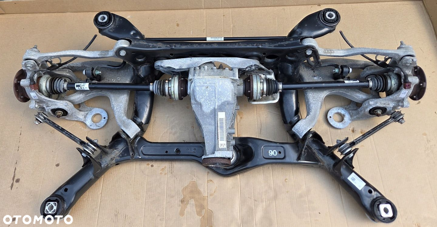 AUDI A5 8T A4 B8 LIFT SANKI WÓZEK WAHACZE ZWROTNICE ZAWIESZENIE TYŁ TYLNE - 2