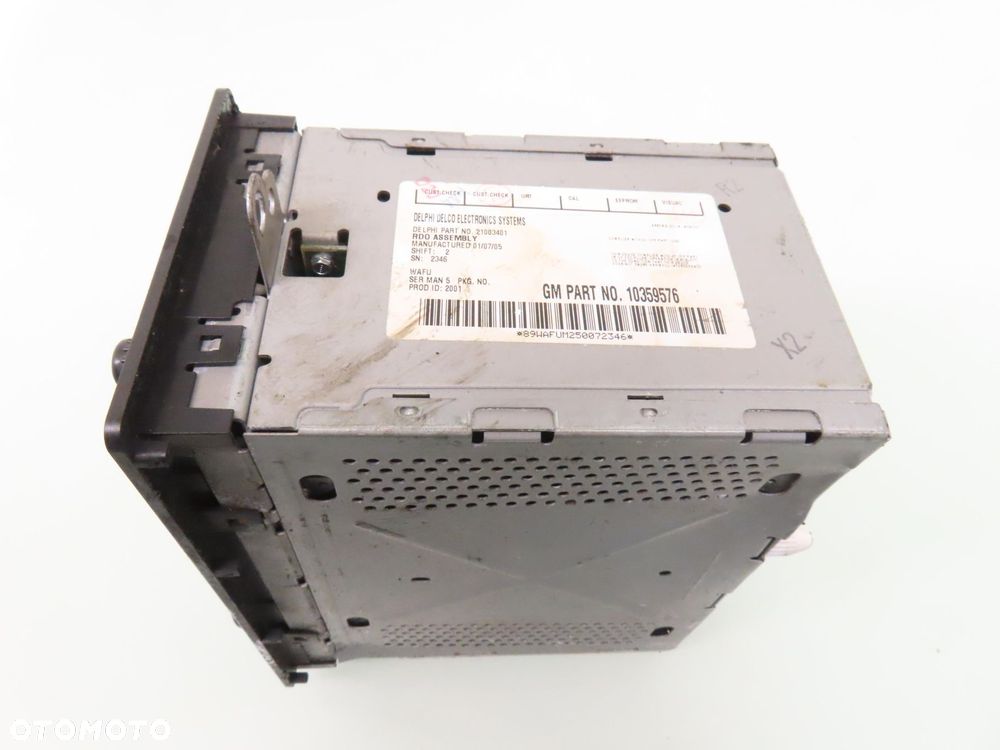 RADIO CHEVROLET BLAZER S10 10359576 - 7