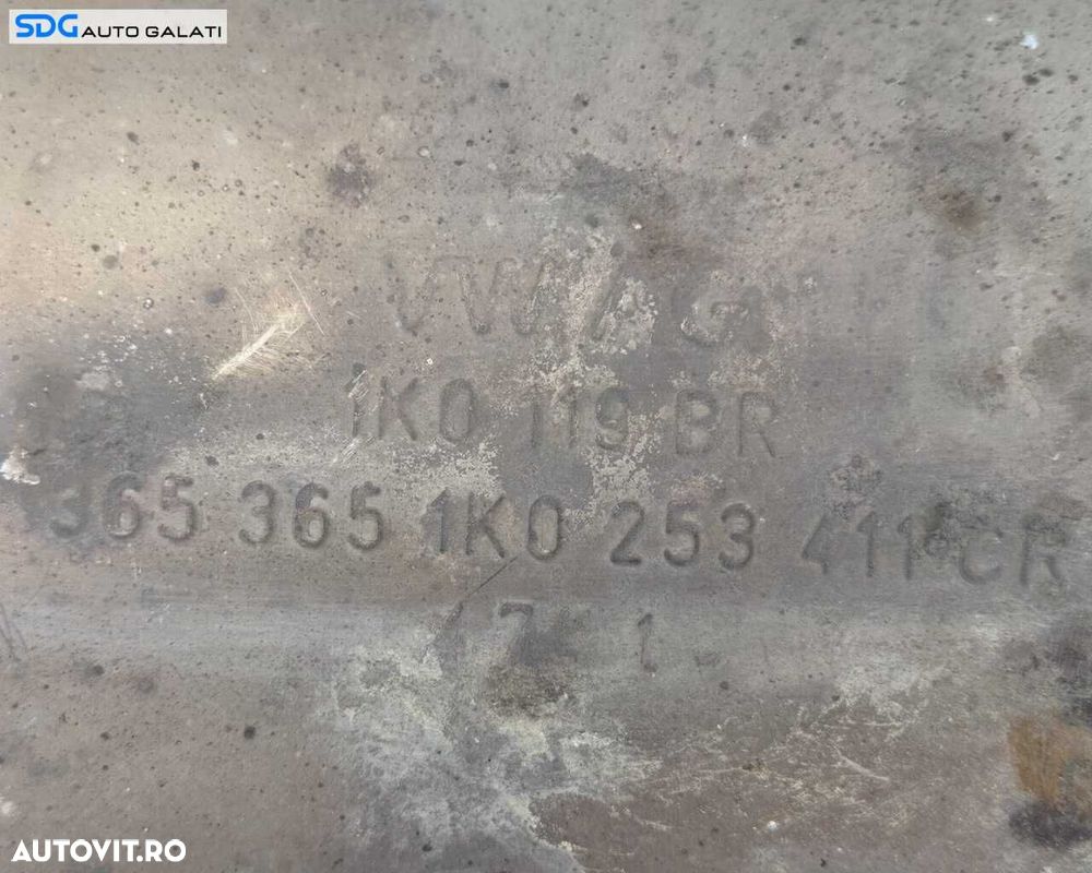 Evacuare Toba Tobe Teava Esapament Finala Volkswagen Golf 6 1.6 CAY 2008 - 2013 Cod 1K0253411CR 1K0119BR [LC3437] - 7