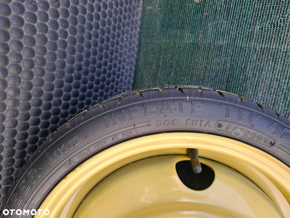 Koło Dojazdowe Dojazdówka Zapasowe Zapasówka 4x100 T115/70 D14 88M Toyota Yaris I 1 Honda - 7