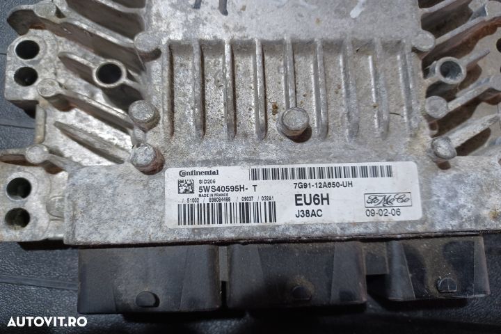 Calculator motor ECU 5WS40595HT - 2.0 TDCI 5WS40595HT - 2.0 TDCI Ford - 3
