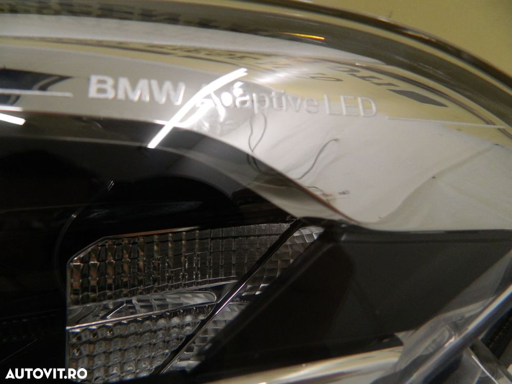 Far stanga BMW Seria 1 F20 LCI FULL LED Adapive, 2015, 2016, 2017, 2018, 2019, cod origine 7214791-01. - 8