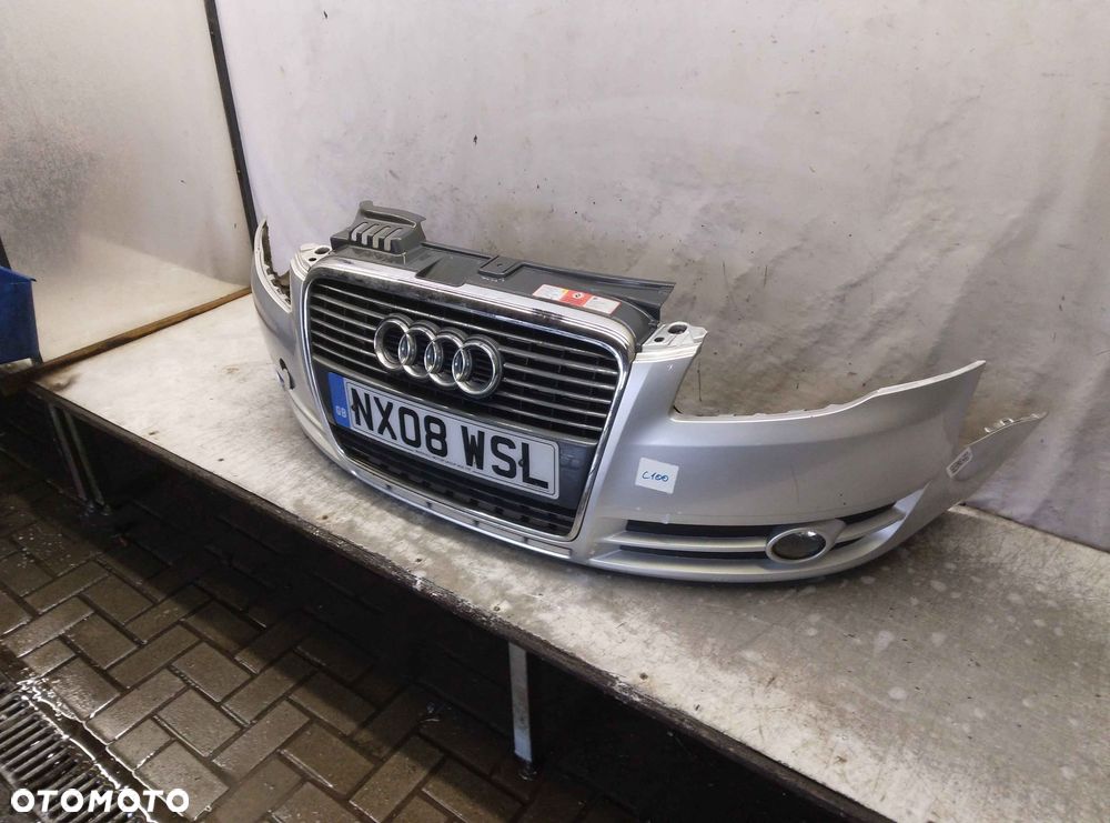 ZDERZAK PRZÓD PRZEDNI | AUDI A4 B7 HALOGENY LY7W - 3