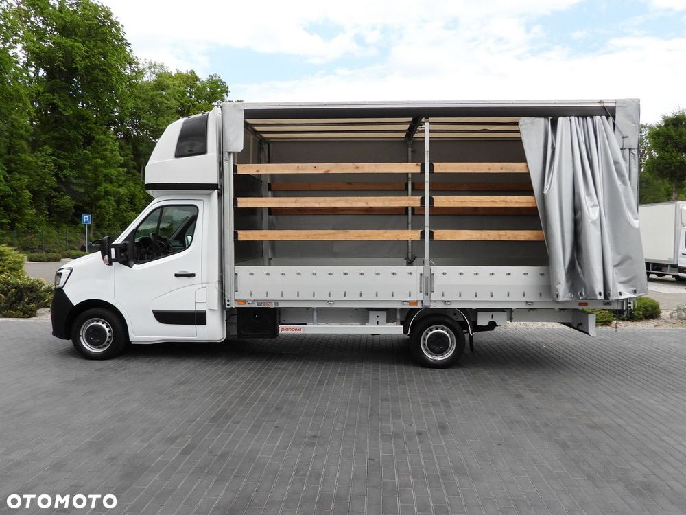 Renault MASTER  PLANDEKA 10 PALET TEMPOMAT LEDY PNEUMATYKA KLIMATYZACJA  165KM - 9