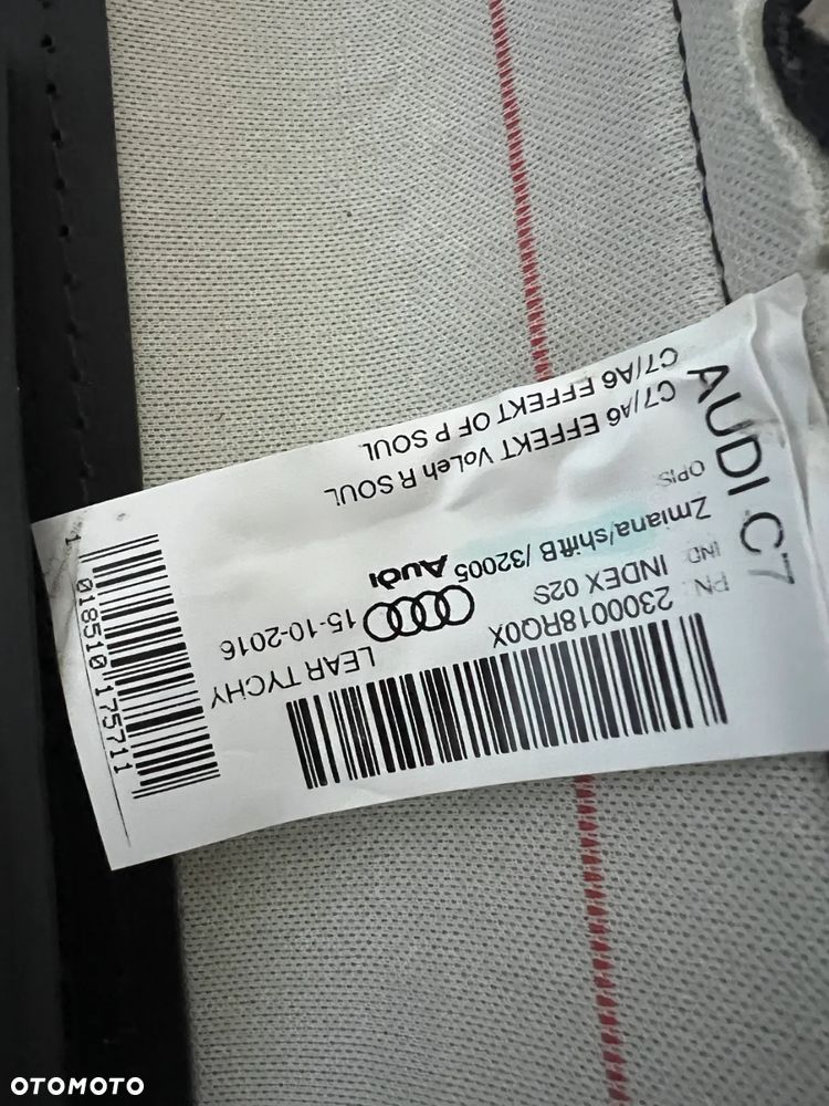 AUDI A6 C7 A7 4G SIEDZISKO FOTELA LEWY PRAWY PRZÓD KIEROWCA 4G8963555 GRZANE - 4