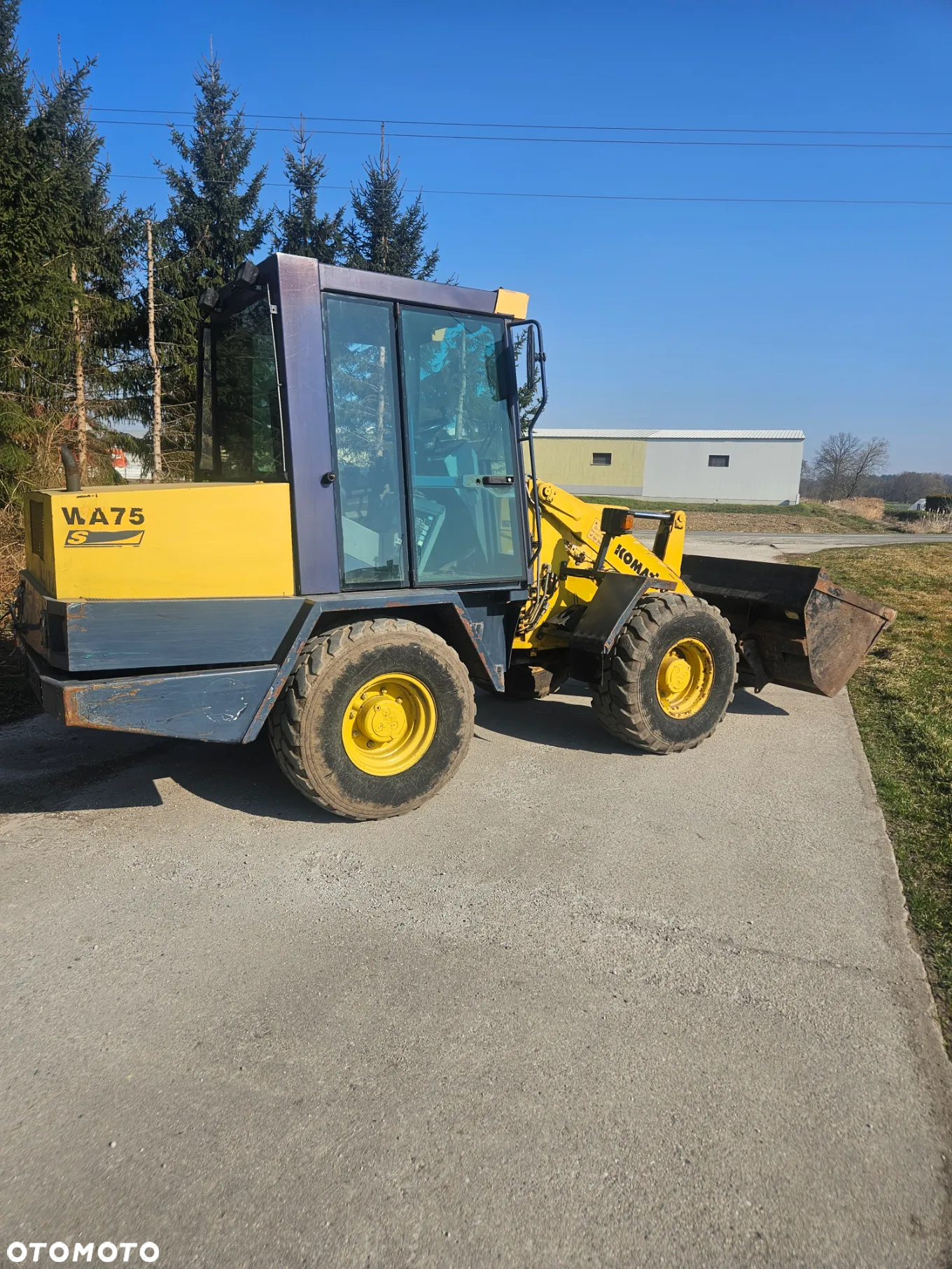 Hanomag 15 F komatsu WA75 - 6
