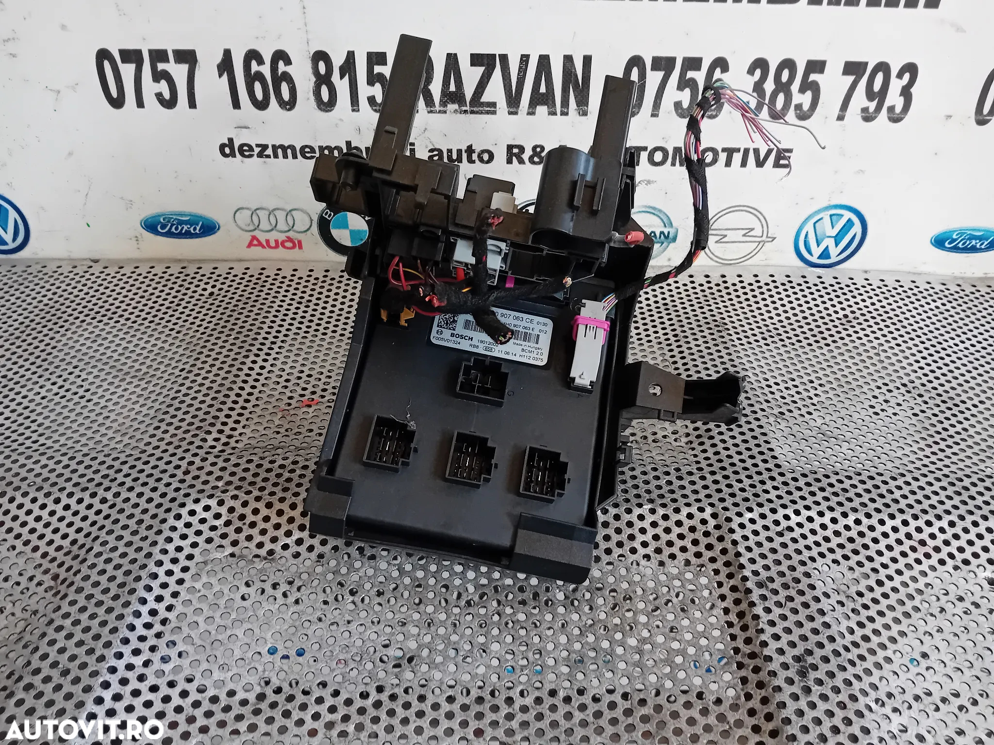 Calculator Modul Confort Audi A6 C7 A5 A8 A4 Cod 4H0907063CE Motor CNH CUtie Automata NYU - 2