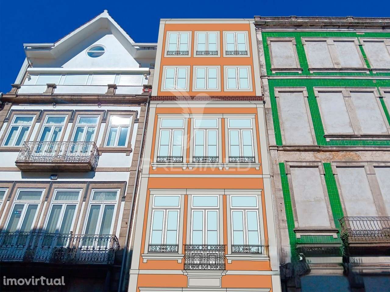 Apartamento T1 com varanda em prédio novo, no centro histórico de B... - Grande imagem: 5/6