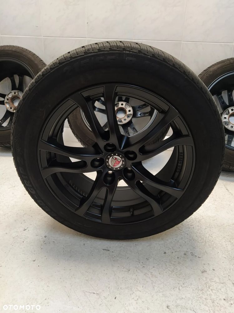 JEEP CHRYSLER TOYOTA 7.5X17 FELGI ALUMINIOWE R17 ET50 OPONY SEMPERIT 215/55 KOŁA - 9