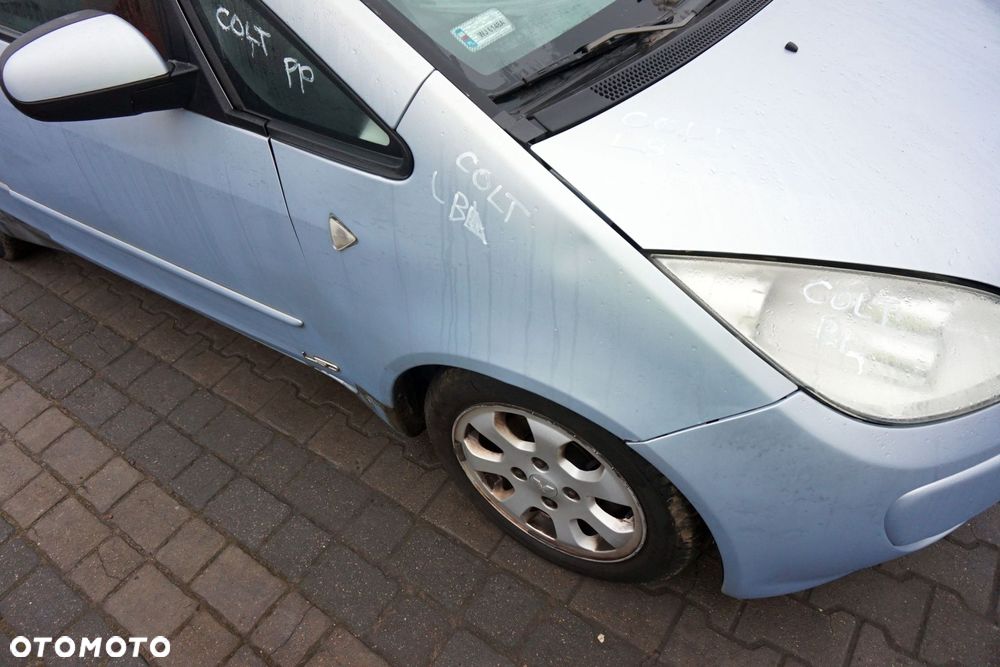 MASKA ZDERZAK BŁOTNIKI LAMPY COLT VI Z30 T42  MITSUBISHI 2004-2008 SREBRNY PRZÓD KOMPLETNY - 15