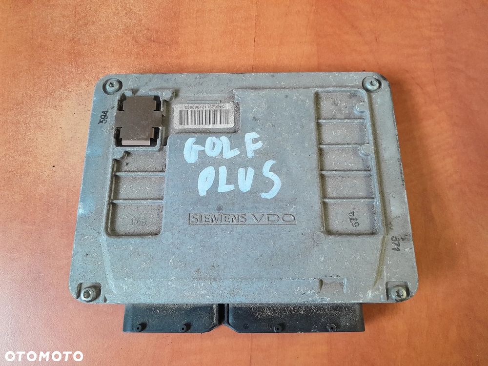 Sterownik silnika VW Golf V Plus 04-08r. 1.6 8v 102KM 06A906033DC - 3