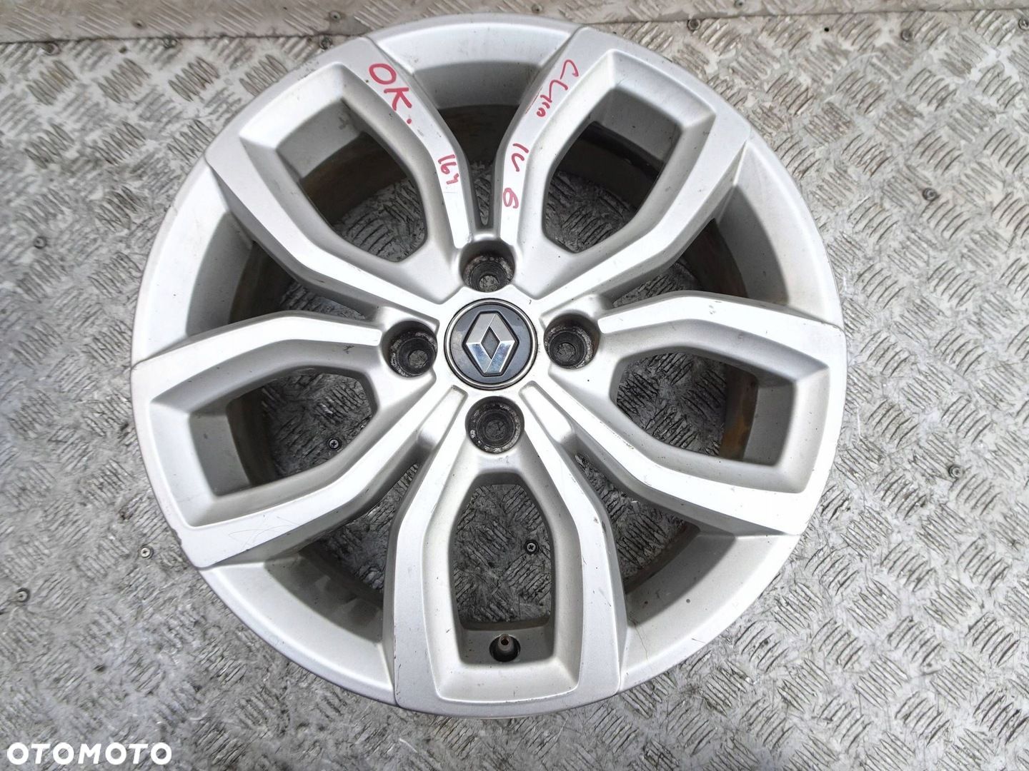 Alufelga Renault Clio IV 16 4x100 ET 44 - 1