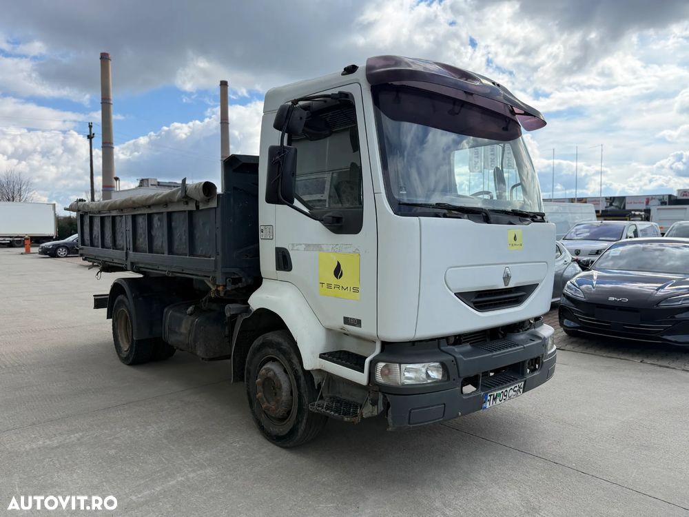 Renault MIDLUM Cab 180.13 174 CP Bena basculabila - 3