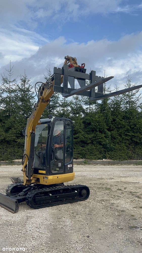 Caterpillar Minikoparka gąsiennicową CAT 302,7 22r 3x łyżki Verachter MS05 dodatk.linie hydr CATEPILLAR 302 303.5 303 bobcat Kubota Yanmar Takeuchi 2,8 tony - 33