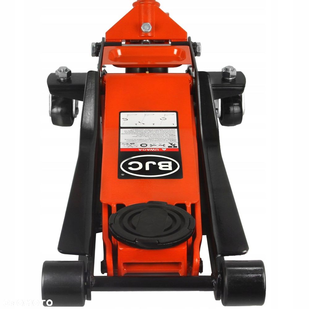 PODNOŚNIK NISKOPROFILOWY BJC MOCNY  PRO ŻABA LEWAREK 3T - M80233 - 6