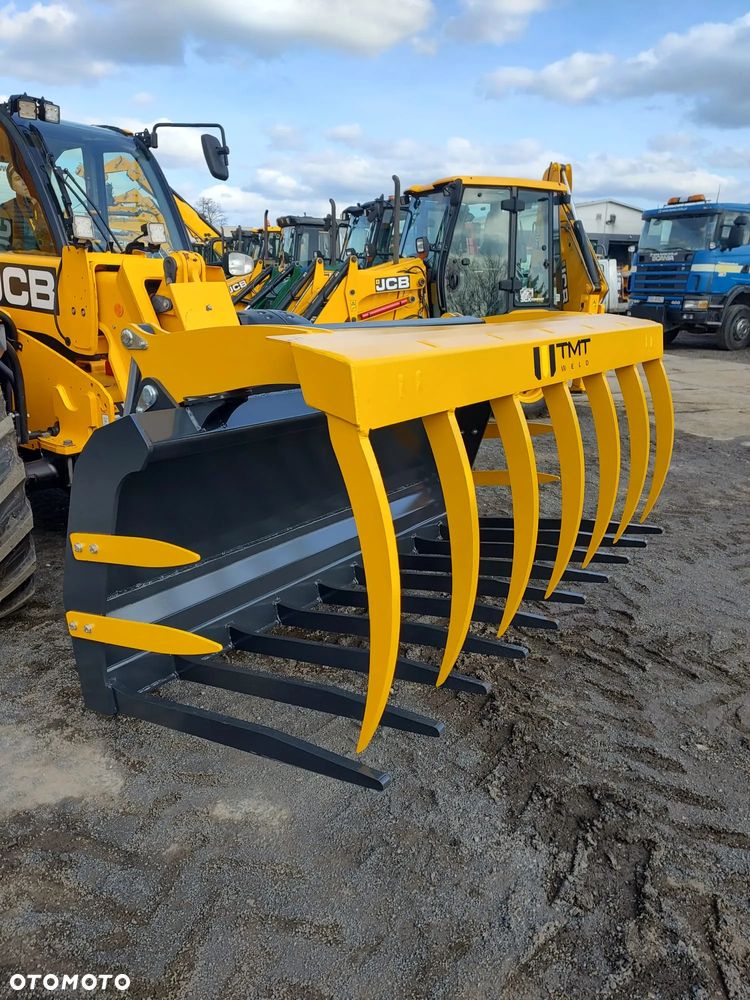 WIDŁO-KROKODYL 235cm 2m³ Mocny szufla JCB CAT Manitou maszyna JCB Łyżka widły - 3