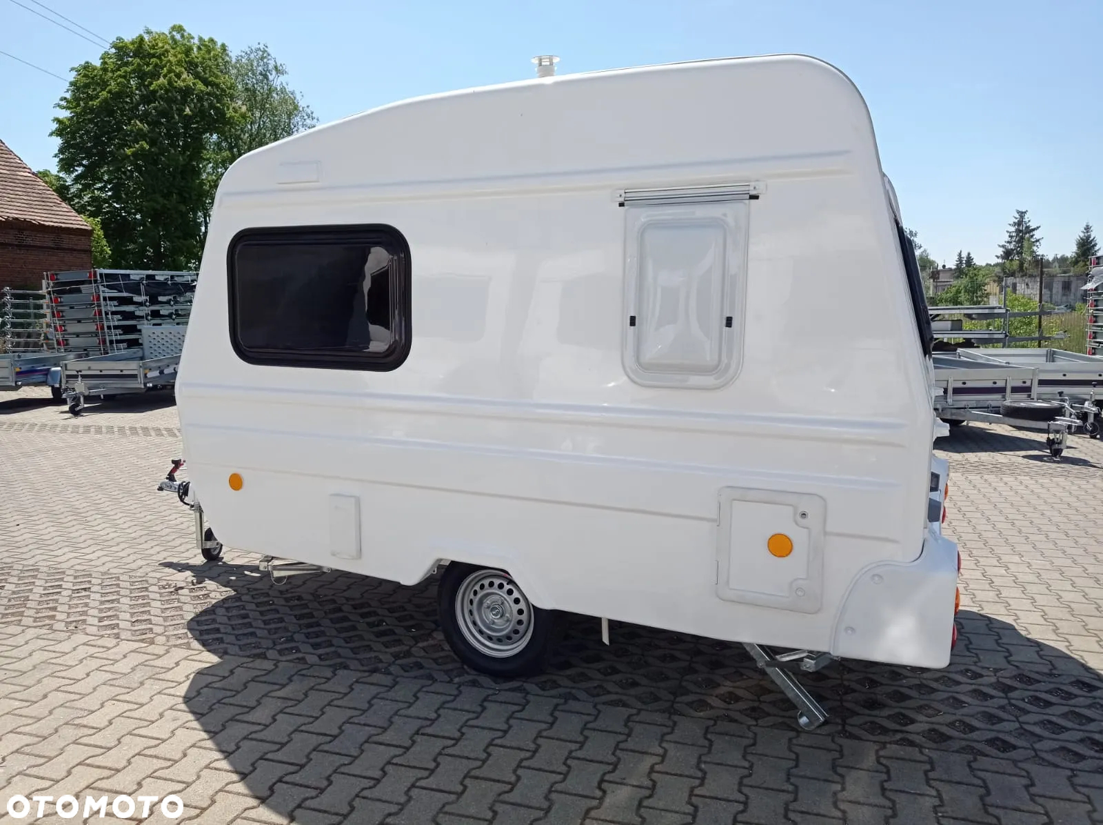 Niewiadów DOSTAWA! PROMOCJA! Przyczepa kempingowa N126NT z termą elektryczną i wyposażeniem dodatkowym. DOSTĘPNA OD RĘKI! DMC 750kg, kat. B - 35