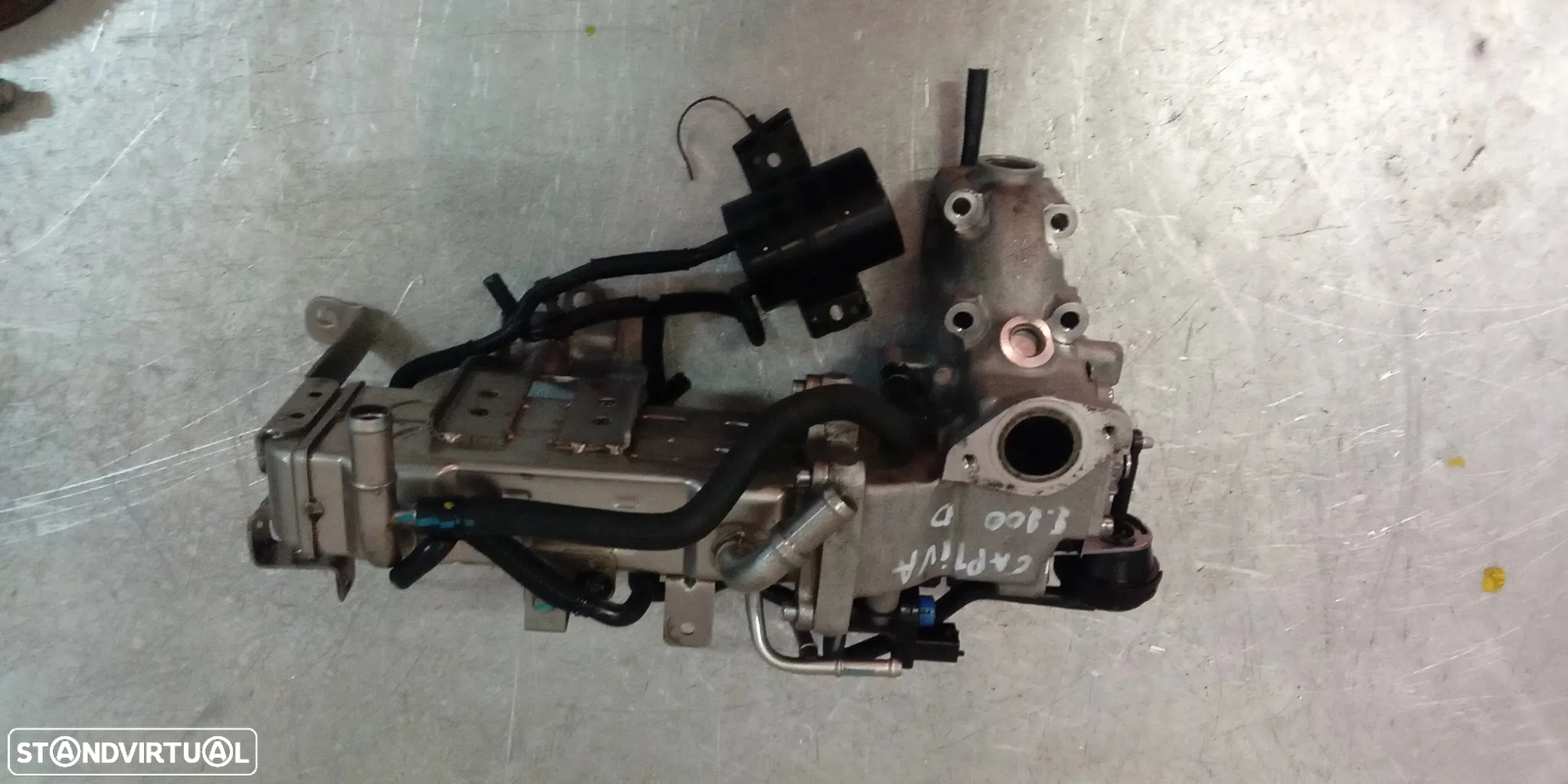 RADIADOR DA EGR CHEVROLET CAPTIVA / OPEL ANTARA 2.2D 25184582 - 2