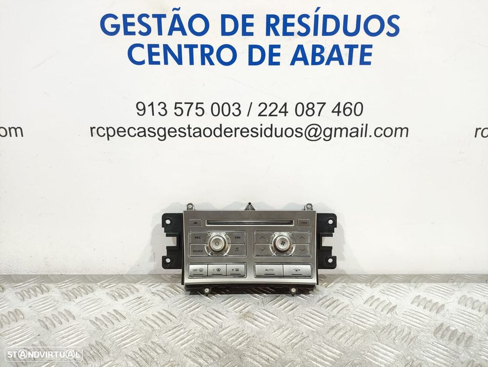 Painel De Controlo De Radio E Climatronic Sofagem Original Jaguar XF X250 8X2318C858AF - 2