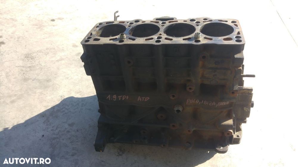 bloc motor 1.9 tdi atd  vw polo 9n skoda fabia seat ibiza  038021aq - 1