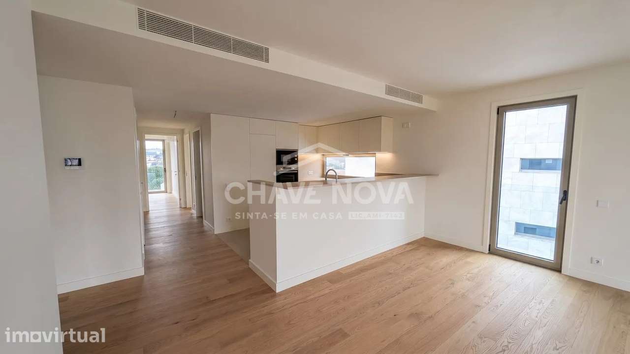 Apartamento T3 Novo c/ 2 Lugares de Garagem em Canidelo - Grande imagem: 3/37