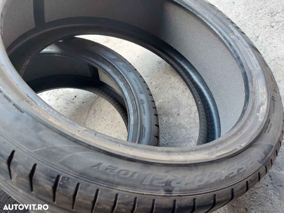2 anvelope 255/40 R21 Pirelli dot 2018 - 7