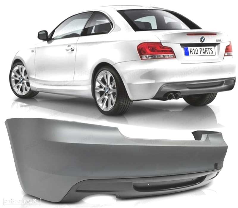 PARA-CHOQUES TRASEIRO BMW E82 E88 06-13 LOOK M - 1