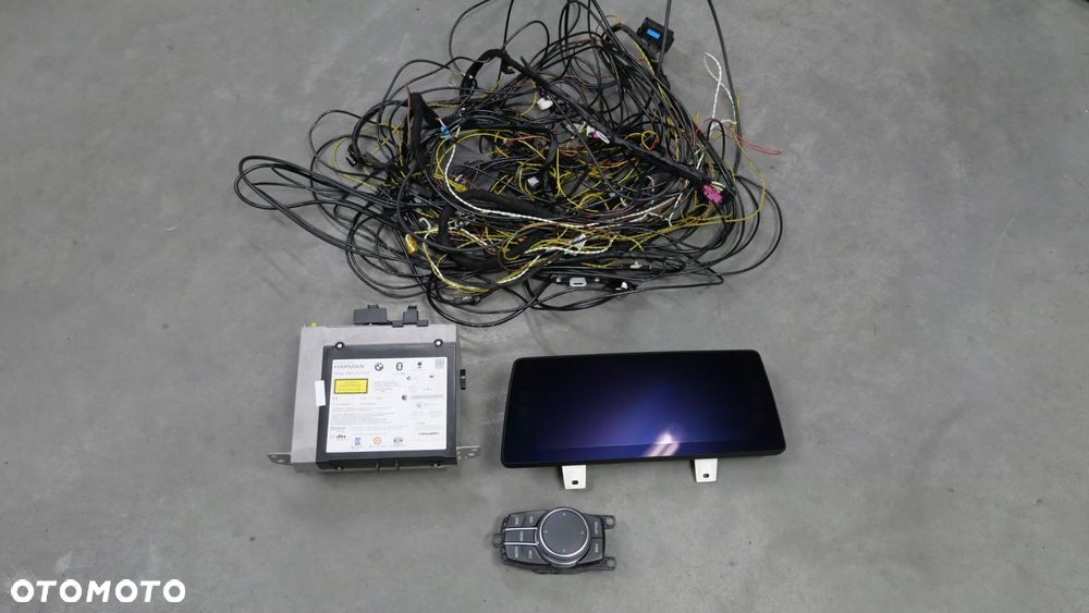 bmw g30 g31 radio nawigacja nbt komplet monitor idrive wiązka 8794112 - 1